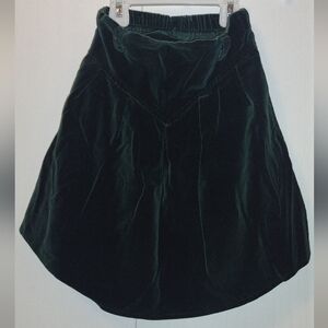 Vintage Girls velvet skirt size 10